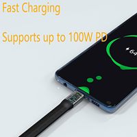 Praktisches USB-C zu USB-C Kurzkabel 1,6m USB 3.2 Gen 2*2 20Gbps Bio C-Typ Kabel Datenübertragung 100W PD Schnellladekabel