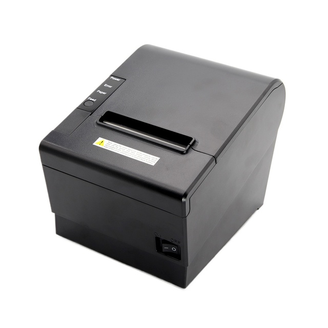 Hot Sale Pos Printer 80mm Thermal Receipt Desktop Printer with Auto-cutter Wireless Printing