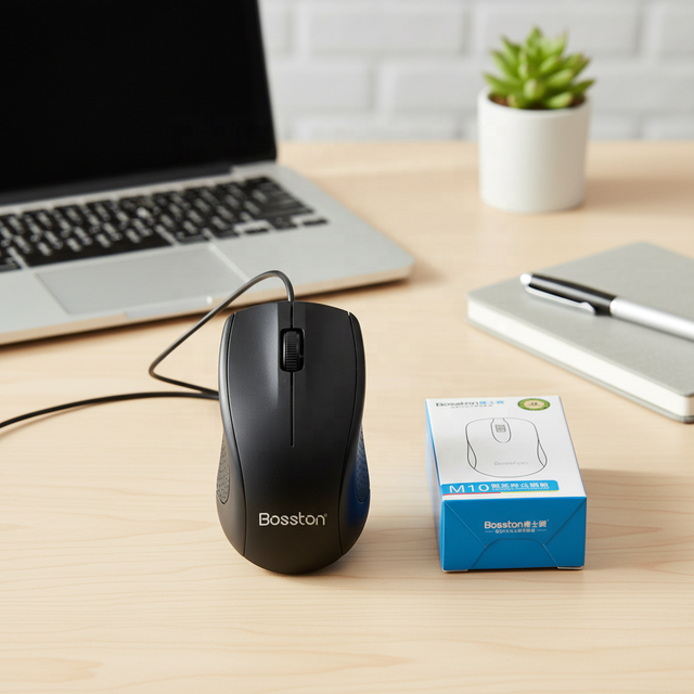 Wired USB 3D Optical Mouse for Laptop & Desktop Ergonomic Design Ambidextrous Use Stock Available