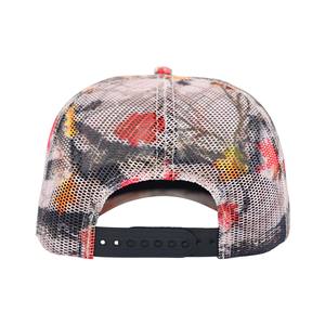 หมวกแก๊ปตาข่ายลายใบไม้พรางตัวแบบมีโลโก้สั่งทำจากจีน สำหรับกิจกรรมกลางแจ้งและสวมใส่สบายๆ - Product Image 5