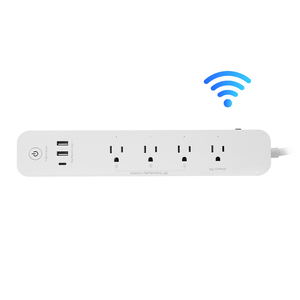 Temporizador Wifi Toma de corriente inteligente Multifuncional Smart Life <span class=keywords><strong>Regleta</strong></span> de alimentación con puertos USB - Product Image 2