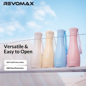 Drop <b>Shipping</b> REVOMAX Children's <b>Small</b>-Caliber Pat Cup Carrying Rope 316L Stainless Steel Insulated 355ml 12-24h Non-Screwed - Product Image 2