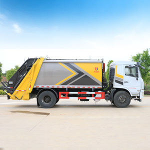 New Dongfeng Diesel Euro 3 Solid Waste Compression <strong>Garbage</strong> Crusher Collection Transportation Compacting <strong>Garbage</strong> <strong>Truck</strong> - Product Image 4