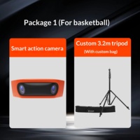 Cámara de Acción Inteligente Edición Aire, Visión Nocturna, Gran Angular, Resistente al Agua, Grabación HD, Seguimiento Automático por IA, 16MP, Cámaras Deportivas
