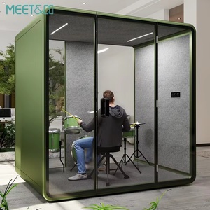 Cabina de Oficina Personalizable OEM, Estación de Trabajo Insonorizada, Cabina Prefabricada para Oficina, Cabina Interior Silenciosa para Privacidad y Concentración en el Trabajo - Product Image 1