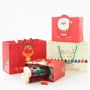 Sacchetto di carta da imballaggio piccolo Logo di cartone stampato personalizzato di alta qualità per il regalo