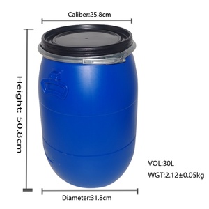 Barril de HDPE de 25L-200L con Brida Abierta y Aro Reforzado - Product Image 2