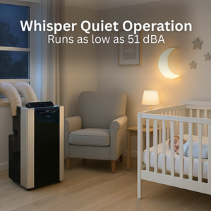 NOUVEAU Climatiseur portable intelligent Whynter NEX 13 000 BTU à double tuyau, déshumidificateur et ventilateur à économie d'énergie |   ARC-1280WX 13500 BTU W - Product Image 6
