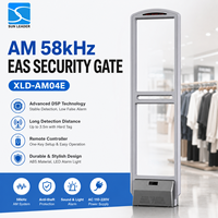 Porte de sécurité antivol AM EAS 58 kHz pour magasins de détail, système d'alarme de sécurité pour supermarchés et boutiques de vêtements, barrière antivol
