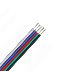 عالمي متعدد الألوان متين ليد 2 6Pin تمديد RGB الأسلاك ، سلك RGB ، سلك PVC كهربائي للطاقة - Product Image 3
