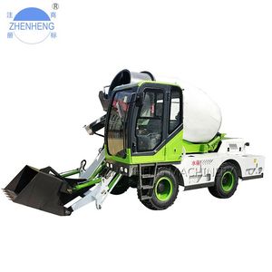 <span class=keywords><strong>Camion</strong></span> malaxeur à béton autochargeur mobile, capacité 2,6 m³, moteur 77,3 kW haute efficacité, boîte <span class=keywords><strong>de</strong></span> vitesses Zhenheng bleue - Product Image 4