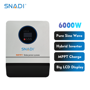 Sistema Solar Híbrido de 10 kW de Baja Frecuencia, Fuera de la Red, Bifásico, con Controlador de Carga MPPT - Product Image 1