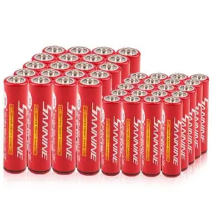 Batteria cilindrica 1.5V NO.7 AAA zinco-carbone per telecomando torcia