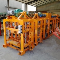 Machine à Briques Manuelle QTJ4-40, Machine à Blocs de Béton