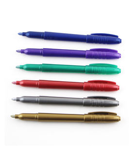 Custom Logo Jumbo Chisel Tip Indelible Ink <b>Marker</b> <b>Pen</b> 3 Colors 6mm Writing Width Permanent - Product Image 5