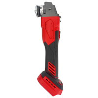 Meuleuse d'angle multifonctionnelle sans fil Li-ion 125 mm à vitesse variable 18 V haute vitesse 9500 tr/min pour décapage de rouille