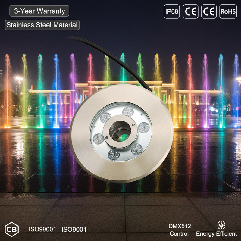 Manufacturer Outdoor IP68 Waterproof Rgb DMX