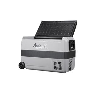 <span class=keywords><strong>Alpicool</strong></span> Réfrigérateur portable T50 <span class=keywords><strong>50L</strong></span> <span class=keywords><strong>Alpicool</strong></span> à refroidissement rapide Réfrigérateur congélateur 12 volts à compresseur avec roues - Product Image 2