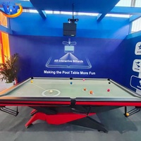 Sistema Interactivo de Billar con Proyección AR, Mesa de Billar Digital Inteligente para Salas de Entretenimiento