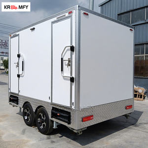 Remolque de Baño Portátil de Acero de Última Generación, Inodoro Móvil con 1 Año de Garantía para Uso en Parques, Protección de Activos al Aire Libre - Product Image 6