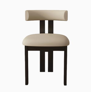 Chaise de salle à manger scandinave en bois massif nouvelle chaise de thé Normcore de concepteur chinois pour les ventes d'hôtel bureau club loisirs style italien - Product Image 6