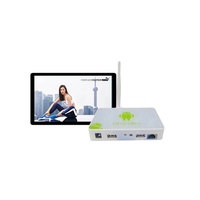 Full Hd medya oynatıcı dijital tabela reklam android TV KUTUSU için kutu