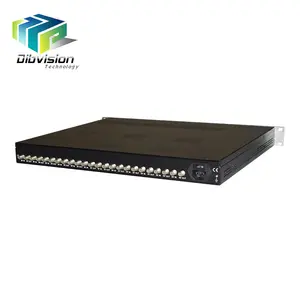 Multi Channel RF Modulator 12 FTA DVB-S Tuner untuk RF DVB-T Converter Transmodulator Hotel TV Distribution