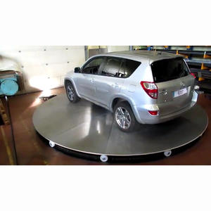 Электрическая круглая вращающаяся платформа, вращающаяся большая вращающаяся ступень, сверхмощная поворотная пластина для автомобилей в выставочном зале - Product Image 4