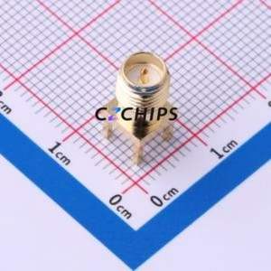 SMA-JE-347A-H13.5-L5.3 RF Coaxial Connector Through hole Component (THT) Connector Board-to-Board Inner Pin 1 3GHz - Product Image 1
