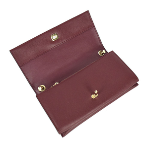 Pochette pour femme élégante et tendance de luxe en gros, avec un design unique, portefeuille à chaîne pour femme en cuir végétalien pur - Product Image 2