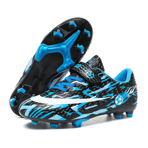 Scarpe da <span class=keywords><strong>Calcio</strong></span> e Calcetto di Alta Qualità per Ragazzo e Ragazza Low-Top con Lacci e Chiusura a Strappo Suola in Gomma per Adolescenti Sport di Squadra HG TF - Product Image 3