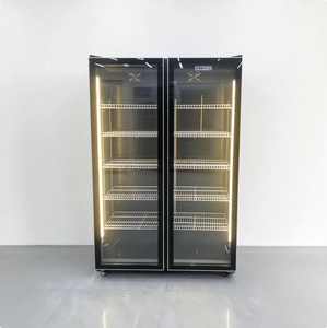 Équipement <span class=keywords><strong>de</strong></span> réfrigération commerciale <span class=keywords><strong>de</strong></span> haute qualité, vitrine réfrigérée à température unique avec écran LED, <span class=keywords><strong>congélateur</strong></span> à bière pour supermarché et restaurant - Product Image 5