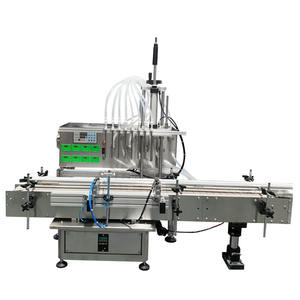 Máquina de llenado y tapado automático con bomba magnética para botellas, alta precisión, accionamiento neumático, control PLC - Product Image 2