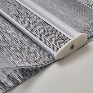 ستائر مخصصة للنوافذ، ستائر كهربائية 100% بوليستر تعمل بالطاقة، ستائر زيبرا مزدوجة الطبقات للنهار والليل - Product Image 3