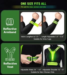 Personalizado Recarregável Elástico Ajustável Light up <span class=keywords><strong>Vest</strong></span> Com Bumbag Night Running Andando Segurança LED Reflective <span class=keywords><strong>Vest</strong></span>