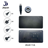 Chargeur rapide de batterie LiFePO4 Joyun 29,4V 11A 350W pour trottinettes électriques
