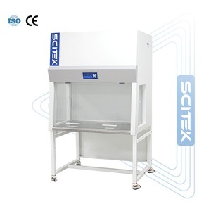 SCITEK Horizontal Laminar Flow Cabinet HEPA Filter Two Side Glass <b>windows</b> Laminar Flow Cabinet for Lab - Product Image 1