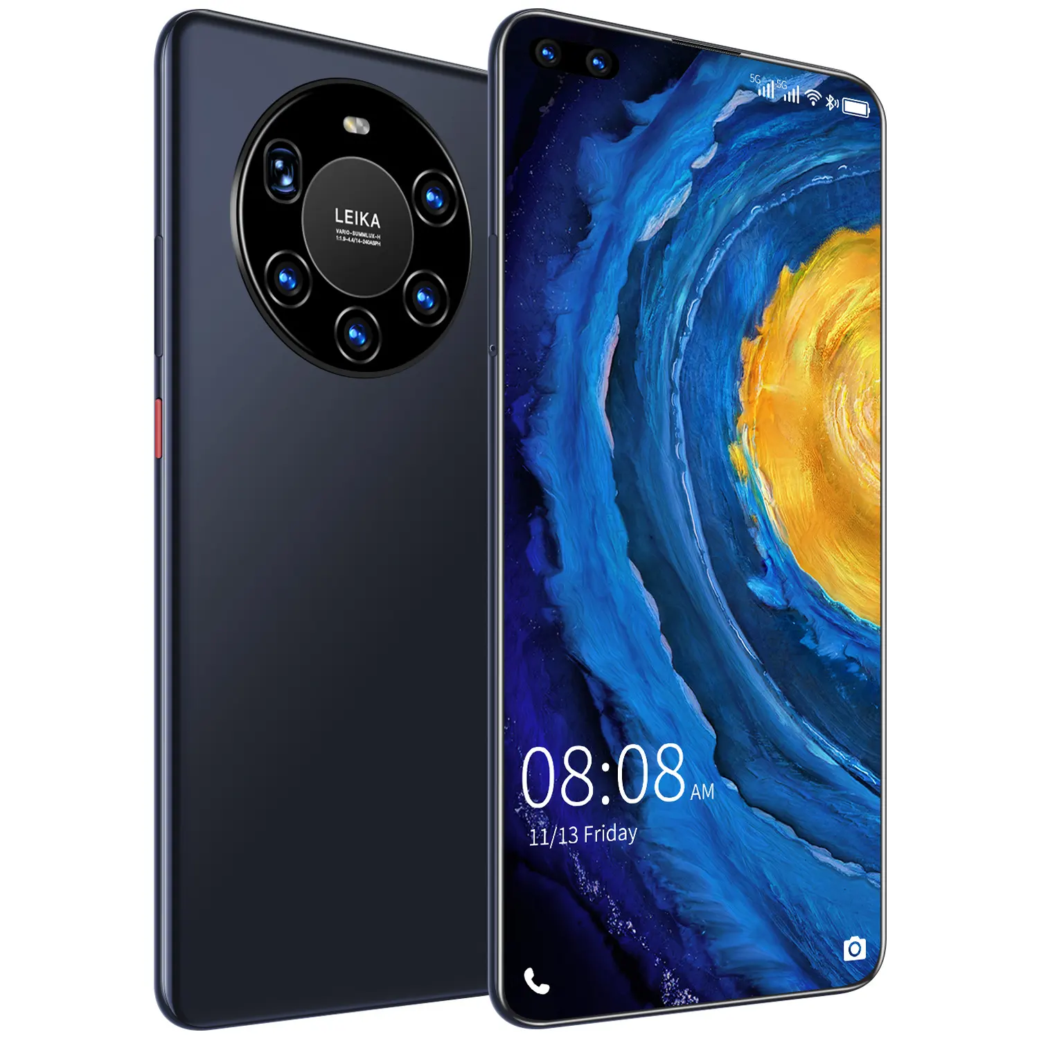 Mate40 pro 듀얼 카드 듀얼 대기 6.8 인치, 2GB + 16GB 글로벌 잠금 해제 버전, 지문 잠금 해제 지원