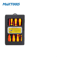 Jeu de tournevis isolés VDE 1000V, 8 pièces, SUP11, magnétique, Phillips PH0 PH1 PH2 PH3, poignée PP + TPR, outil professionnel VDE IEC60900