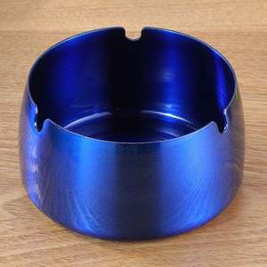 Cendrier en acier inoxydable personnalisé avec logo Vente en gros Cendrier coupe-vent et anti-chute pour salon, hôtel et restaurant - Product Image 5