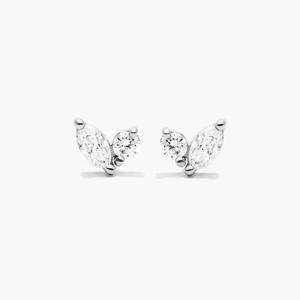 Custom 925 Sterling Silver Moissanite Diamond Stud <b>Earrings</b> Luxury <b>Fine</b> Jewelry for Women Birthday Anniversary Wedding Gift - Product Image 1