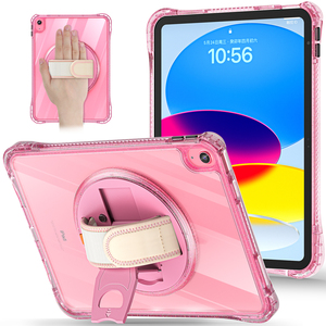 Chống sốc Rugged Tablet trường hợp đối với <span class=keywords><strong>iPad</strong></span> 11th/10th thế hệ <span class=keywords><strong>10</strong></span>.9 inch Heavy Duty bìa với vai dây đeo tay đứng - Product Image 3