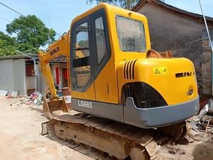 Maquinaria de ingeniería de Garantía de Calidad de Excavadora hidráulica pequeña Shandong Lingong LG665 a la venta - Product Image 4