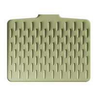 Tapis de drainage en silicone isolant de style minimaliste moderne pour comptoirs de cuisine – Vente en gros