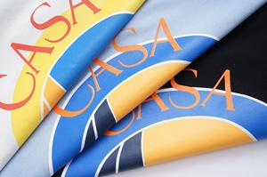 Manica corta con Logo del marchio personalizzato: Logo con lettera Fantasy Gate stampato girocollo personalizzato traspirante e confortevole - Product Image 5