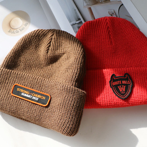 Soft Merino <strong>Wool</strong> <strong>Beanie</strong> Colorful Knitted Cashmere Winter <strong>Beanie</strong> Warm Caps <strong>Hats</strong> <strong>Wool</strong> Custom <strong>Beanie</strong> <strong>Hat</strong> - Product Image 3