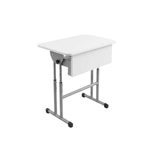 Modern Adjustable Student Desk Melamine Particle Board Metal Leg Height Adjustable School <b>Study</b> <b>Table</b> For Classroom Use - Product Image 1