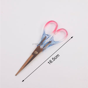 Forbici elettrolitiche di lusso in acrilico forbici per taglio di carta cucito sartoriale ricamo casa/ufficio cancelleria forniture - Product Image 2