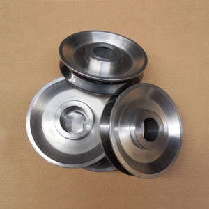 Poulie de guidage pour machines à câbles, poulie de bobinage à finition miroir, roues en céramique à revêtement en V - Product Image 3