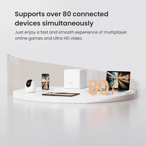 ระบบไวไฟแบบ Mesh สำหรับบ้านทั้งหลัง Tenda Nova AC1200  เราเตอร์แบบ Dual-Band เพื่อการครอบคลุม Wi-Fi ทั่วทั้งบ้าน - Product Image 4